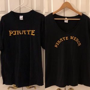 Pirate/Pirate Wench shirts